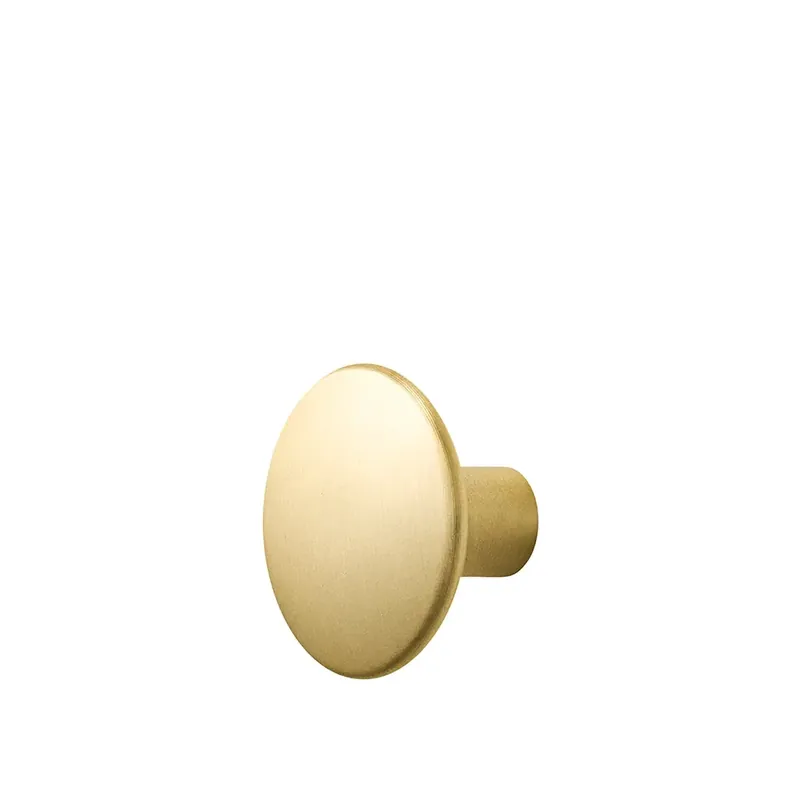 Dots Metal Ø3,9 cm - Brass I lager